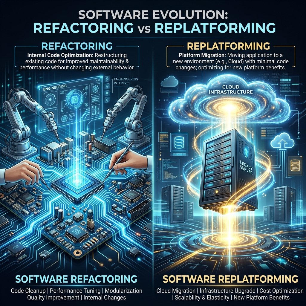 Refactoring vs. Replatforming: Choosing the Right Path for Legacy Apps