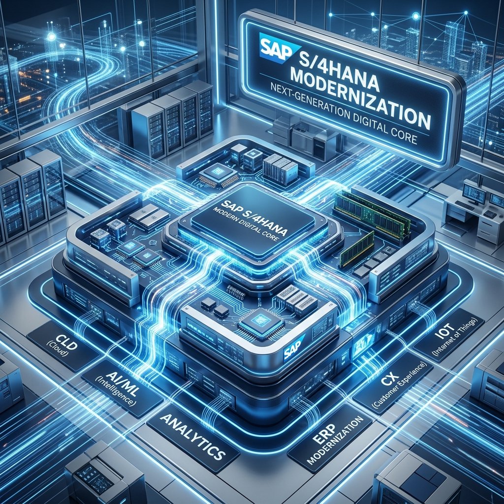 Digital Core Modernisation: Transitioning SAP S/4HANA to a Cloud-Native Architecture